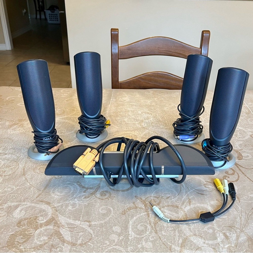 Dell MMS 5650 5.1 Surround Sound PC Speakers